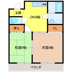 サン石川の物件間取画像